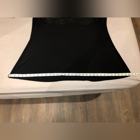 89th Madison | Black Full Sleeve Blouse: Size 1X - Picture 6 of 12